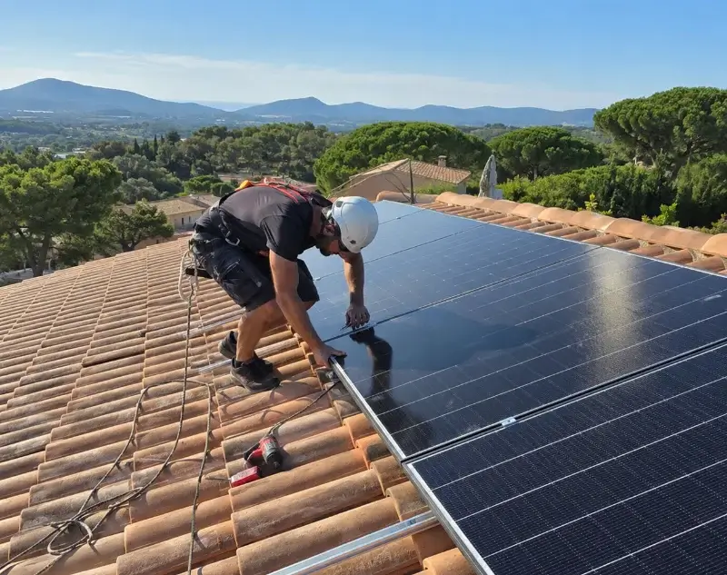 Installateur panneaux solaires Moussan — pose photovoltaïque sur toiture
